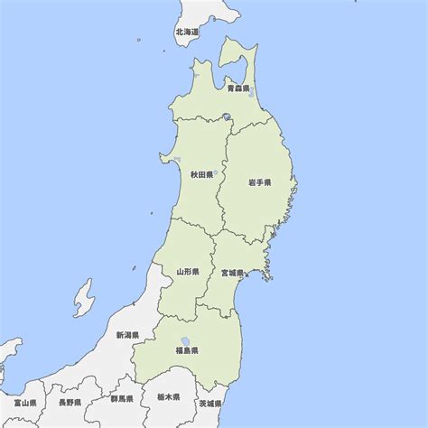 東北位置|本州の1/3を占める巨大エリア・東北地方はどんなと。